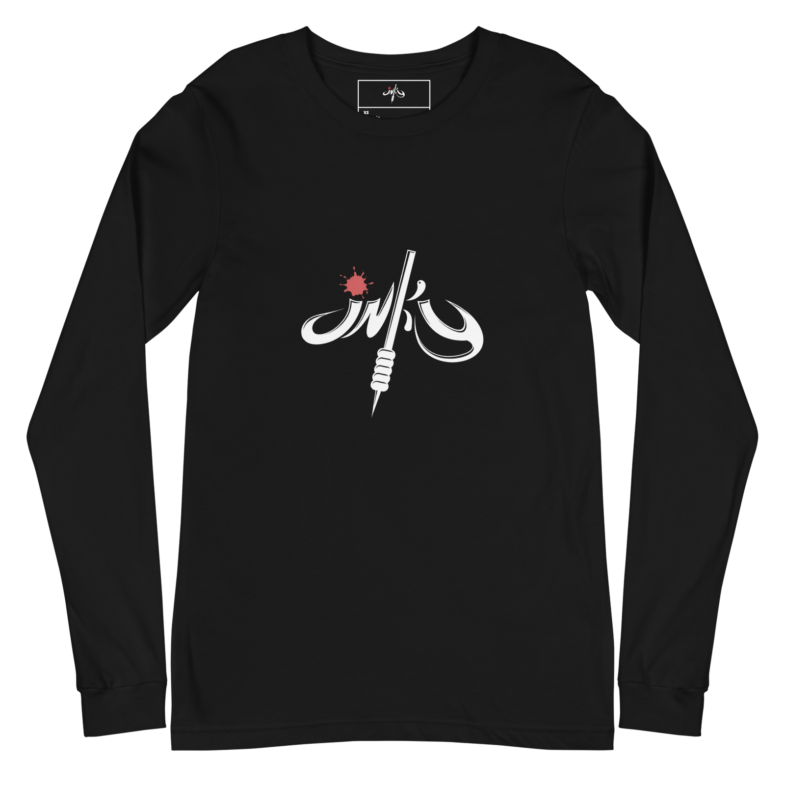 Inky Long Sleeve Tee Black